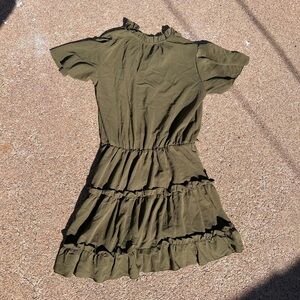 Olive Green Dress